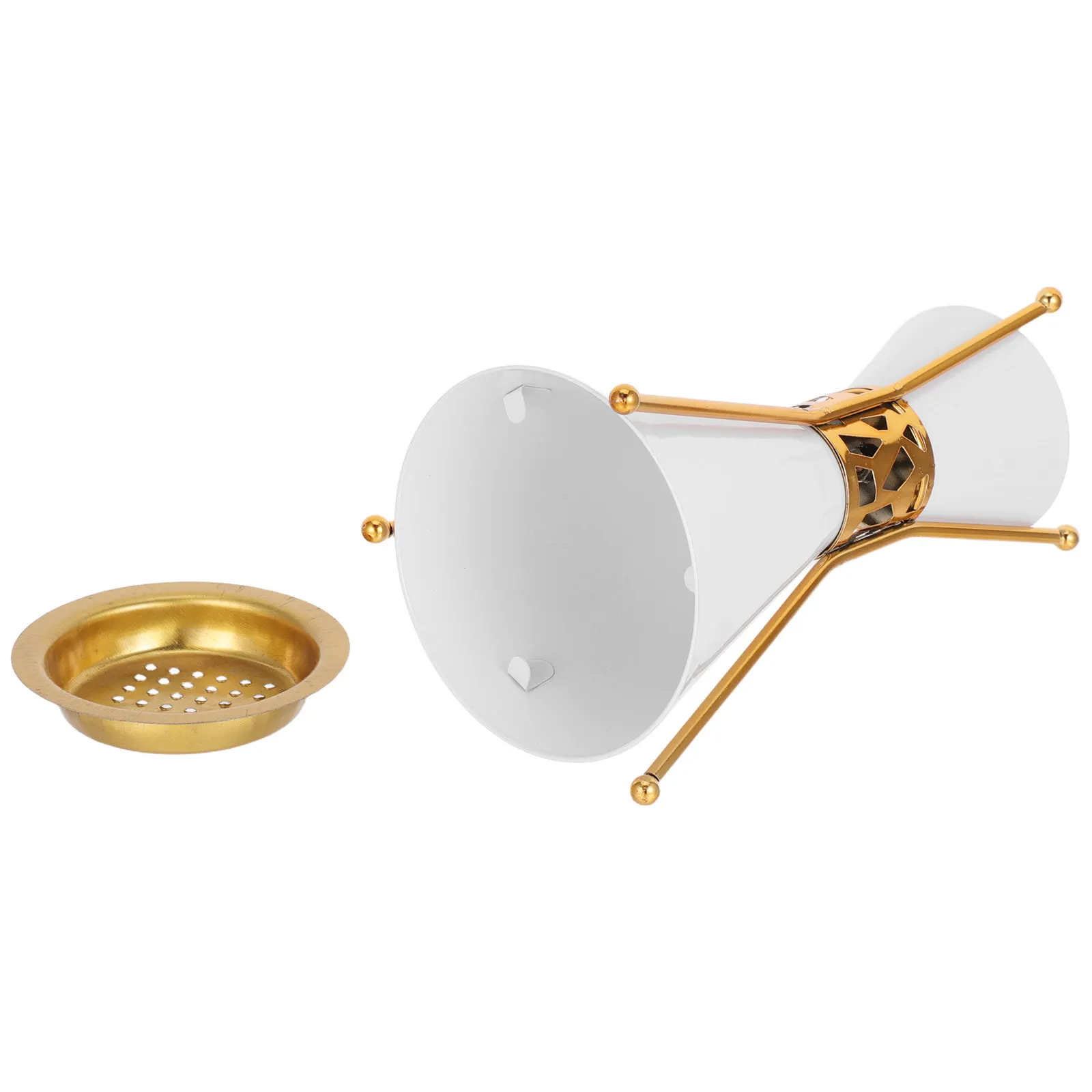 Middle Eastern Incense Burner Metal Artistic Handheld Tabletop Censer Holder Eid Ramadan Aromatherapy Bukhoor Burner
