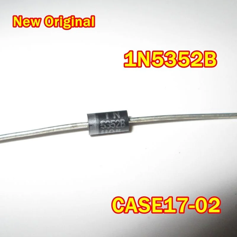 10Pcs to 1000Pcs New Original 1N5352B Case17-02 5W Zener Diode