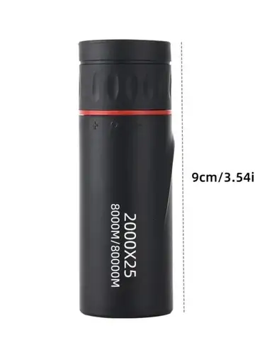 2000x25 HD Monocular Telescope Mini Portable Mobile Phone Telescope with Holder Outdoor Camping Hunting Birdwatching Telescopes