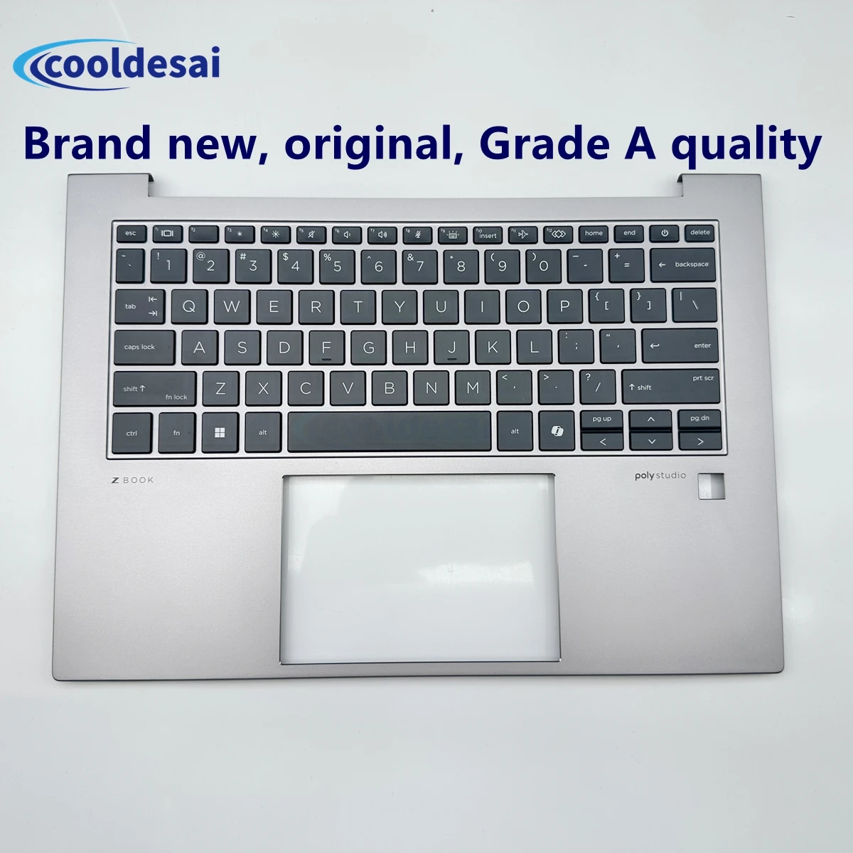 

New US Keyboard for HP Zbook Firefly 14 G11 Backlit Palmrest Cover N96594-001 AI button N93309-001 N98529-001