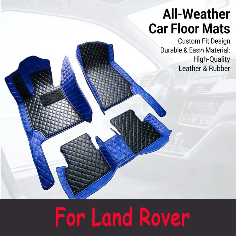 100% Fit Custom Car Floor Mats for Land Rover Discovery 5 5 Seat 2017-2022 Car Accessories