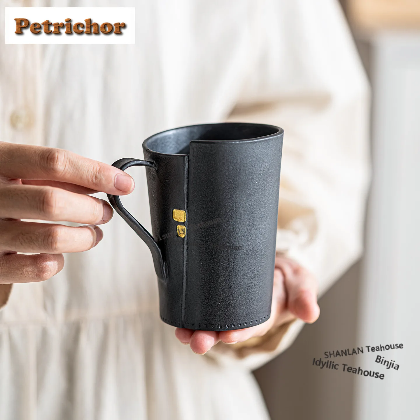 

Star Stacking Coffee Mug Luxury Couple Handgrip Cups Afternoon Tea Mug Household Master Office Water Cup Tea Items Accessories