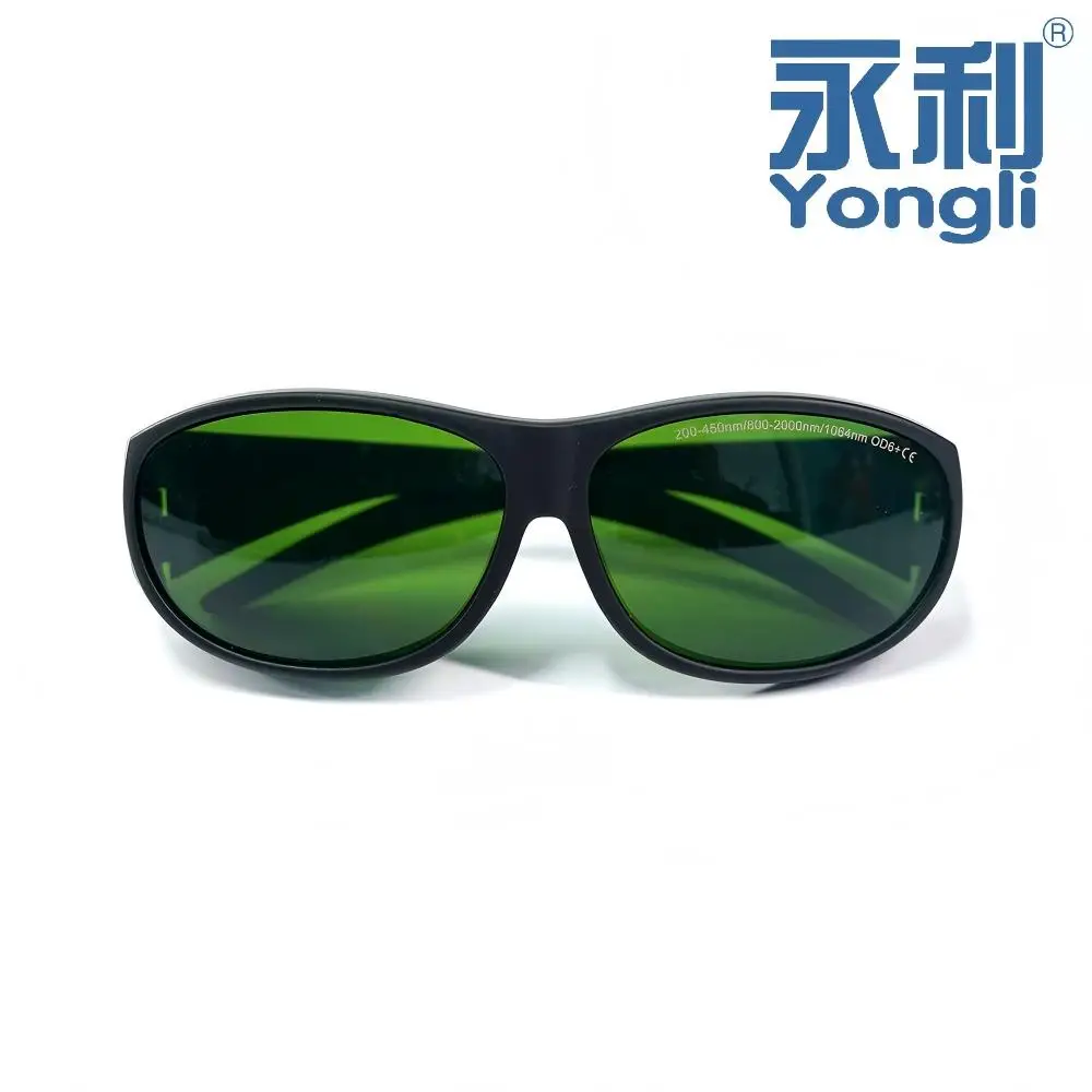

Защитные очки Yongli OD6+ для лазерной резки и гравировки, сертифицированные CE, эргономичные, с широкополосной защитой для операторов лазерных станков
