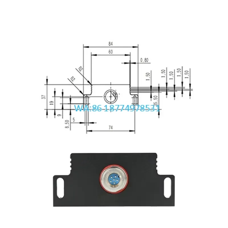 Wmwmnu for IR Smart Remote TOF Sensor RS485 Industrial Port Distance Measuring 100M IP67 Waterproof Long Range