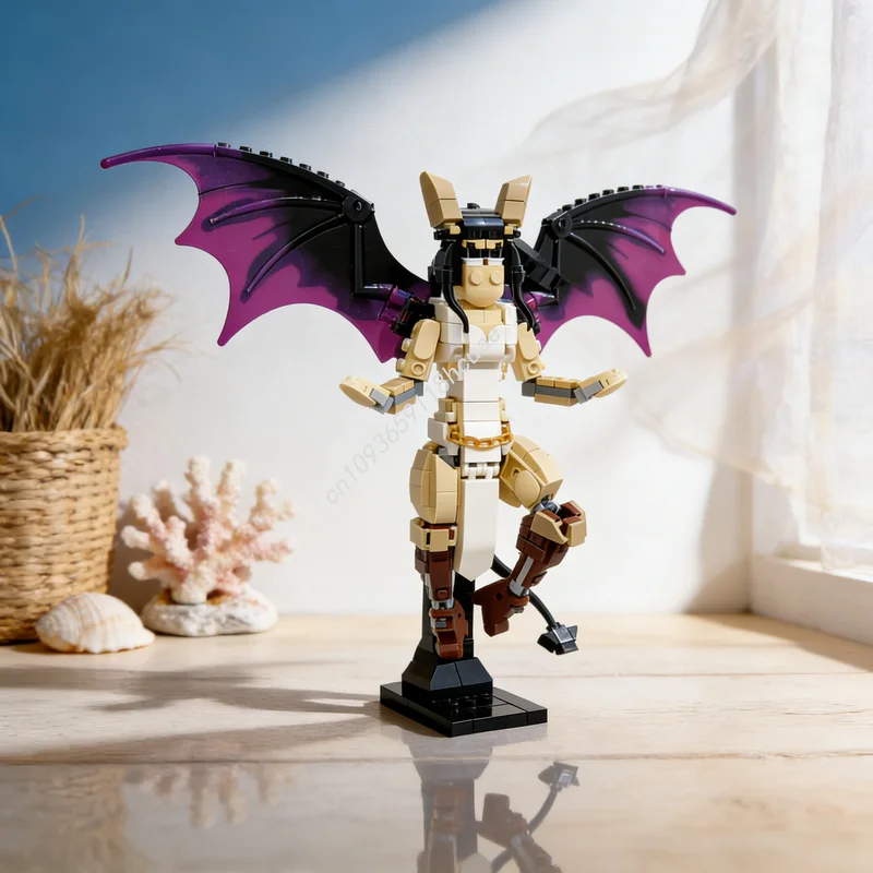 

Набор строительных блоков MOC «Морриган», 332 детали, для сборки архитектурных моделей, развивающая игрушка, конструктор, идея для подарка детям на Рождество