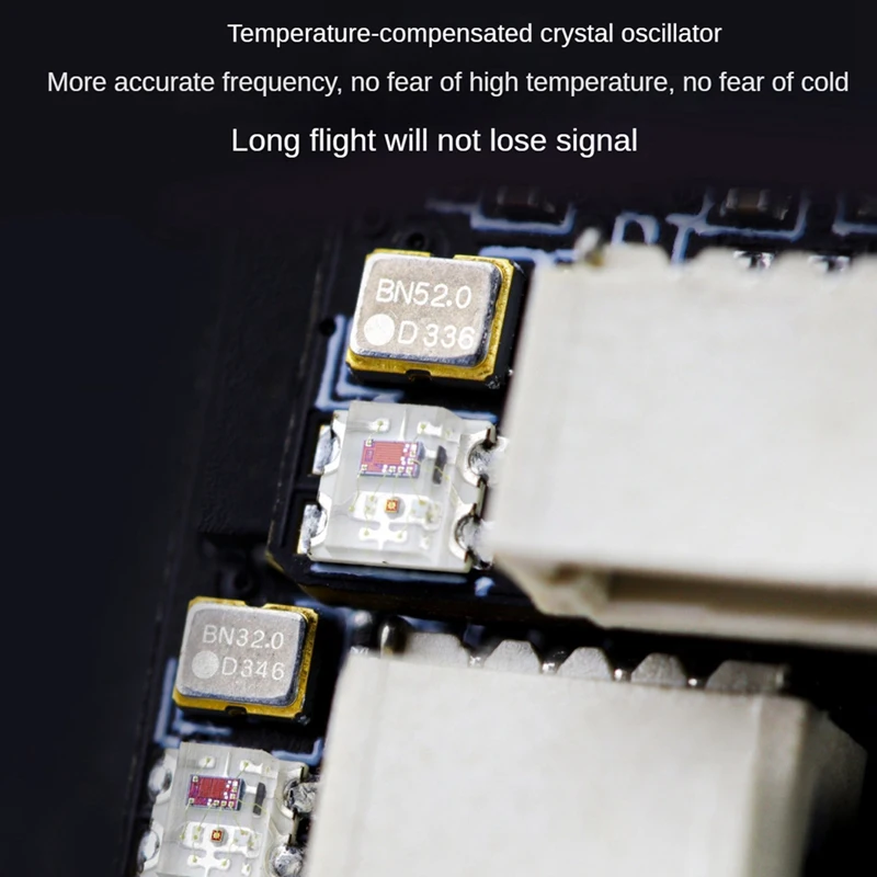 Best-ELRS GEMINI RX Dual Receiver 2.4Ghz With 150Mm And 90Mm Antenna For RC FPV Racing Drone