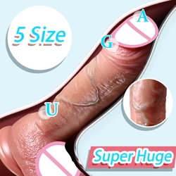 Big Penis Realistic Dildos Female Vagina Masturbator Silicone Skin Feeling Soft Dildo Suction Cup Sex Toys for Women Men