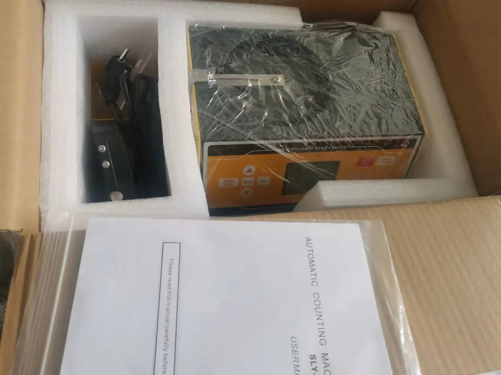 Automatic Grain Seed Counter High Precision Small Tablet Counting Device for Laboratory Agricultural Seed Testing Use