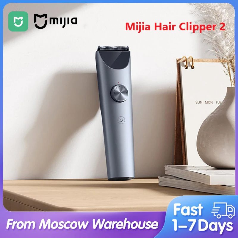 Беспроводная машинка для стрижки волос Mijia 2 с мощным аккумулятором — фото товара