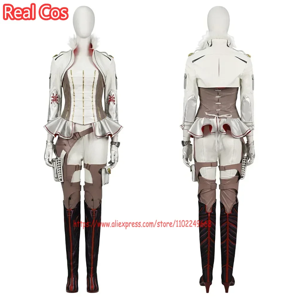 RealCos [مخصص] أبيكس ليجيندز لوبا تأثيري حلي الروح الشريرة الجلد دعوى امرأة هالوين عيد الميلاد كوميك كون فستان بتصميم حالم