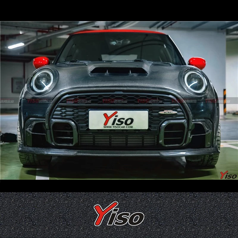 FOR 2022-2023 BMW MINI F55 F56 JCW Modified Carbon fiber YISO V2 Aerodynamic kit YISO LOWER VENT