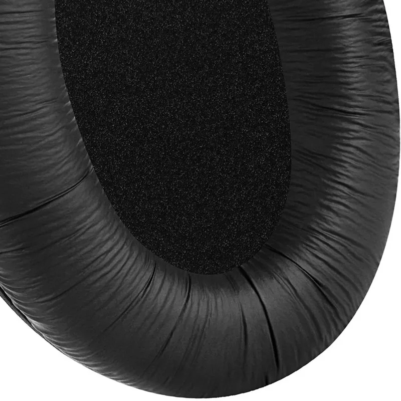 Almofadas de ouvido de couro macio para sennheiser pc350 pc350 se pxe350 hme95 hmec250 fone de ouvido almofadas espuma memória esponja manga