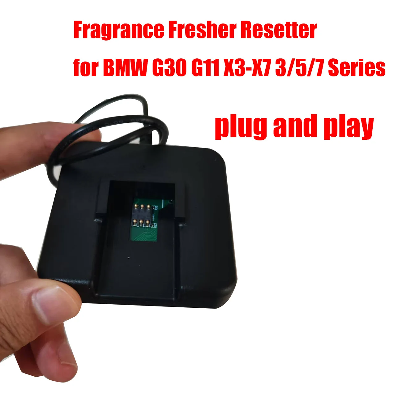 

for BMW G30 G11 X3-X7 3/5/7 Series Ambient Air Fragrance Fresher Resetter Plug and Play One Second Activation