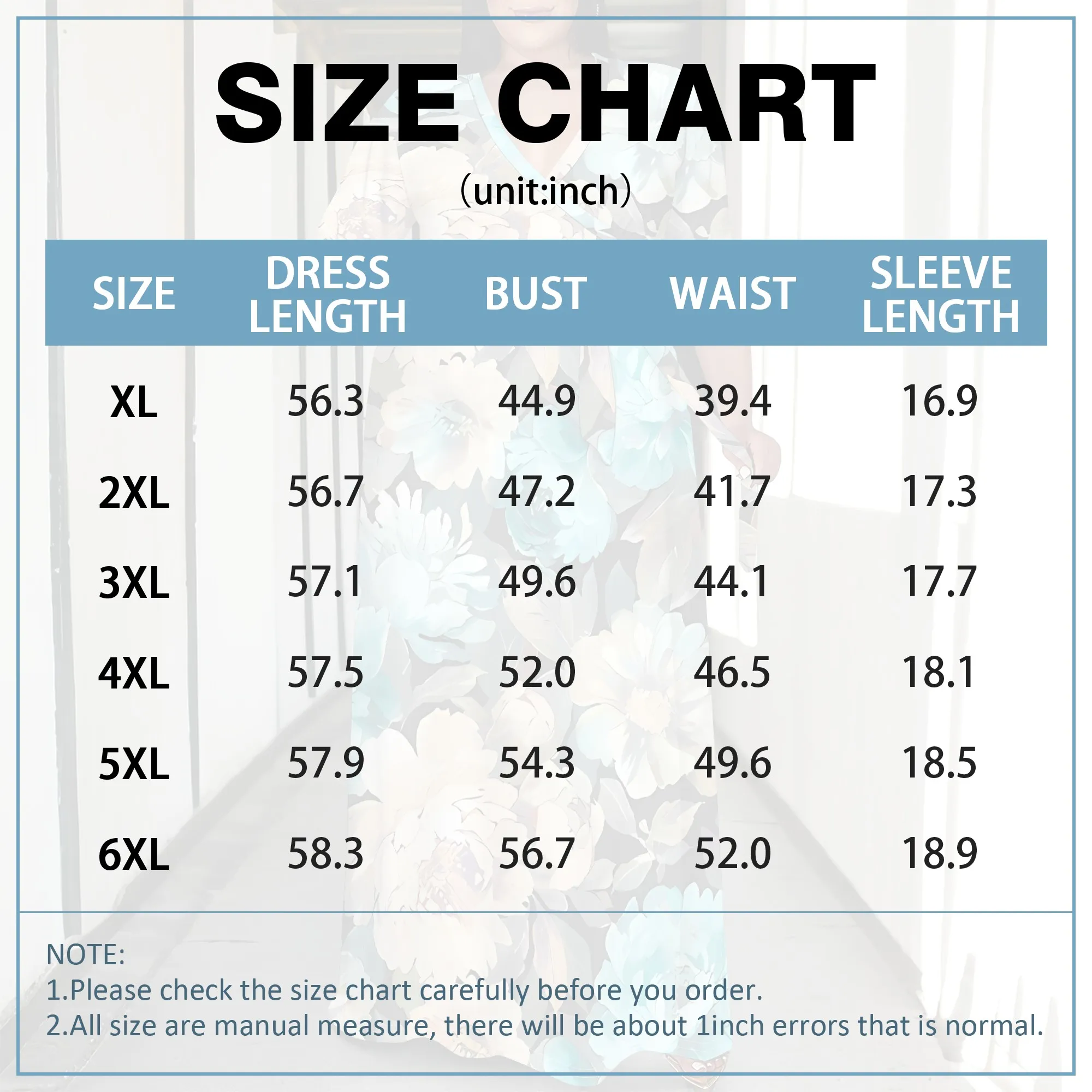 Robe longue élégante à manches 3/4, grande taille, col en V, beige sarcelle, ceinture florale, pour mariage ou Brunch