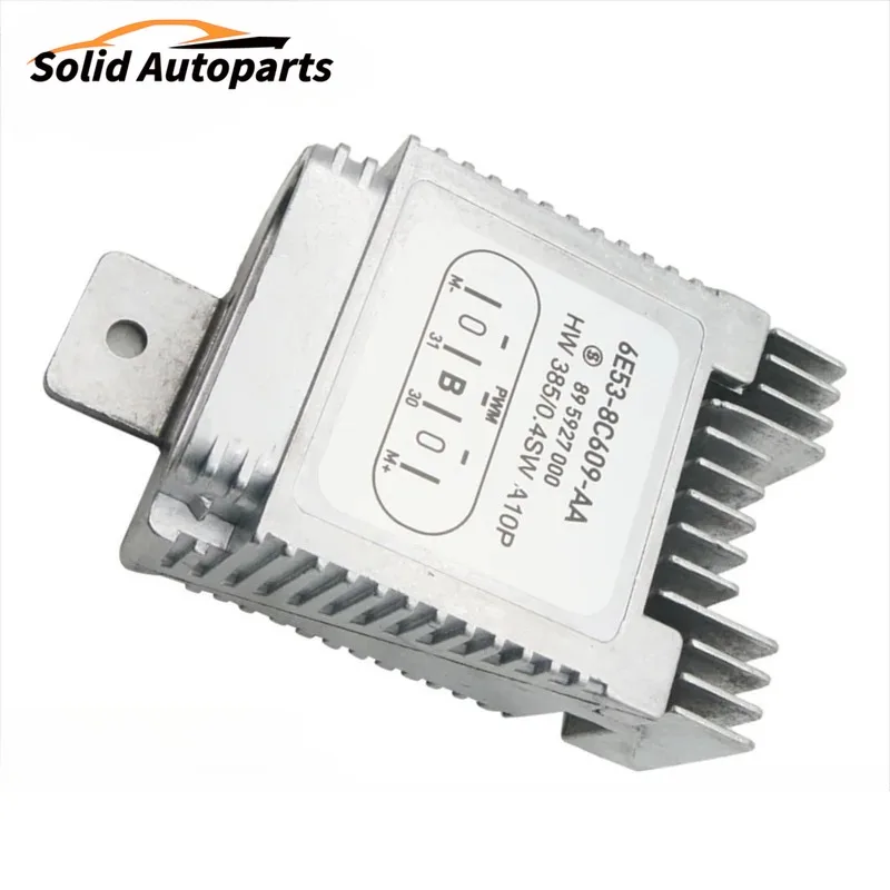 6E538C609AA وحدة التحكم في مروحة تبريد المبرد متوافقة مع ملحقات سيارات فورد 6E53-8C609-AA 6E53 8C609 AA جديد #2