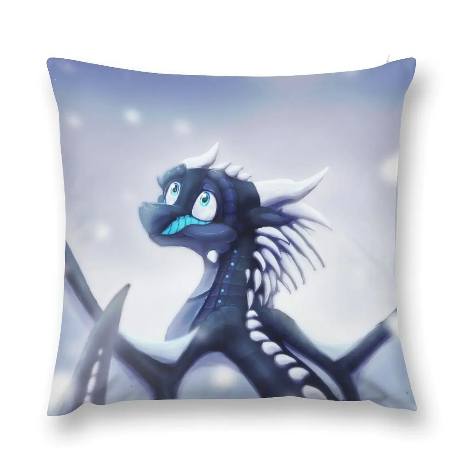 

Wings of Fire - Whiteout Throw Pillow Couch Cushions Cushions Home Decor Anime Cushions For Sofa pillow