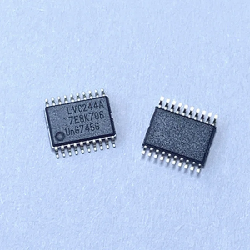 74LVC244APW IC LVC/LCX/Z SERIES, двойной 4-битный драйвер, реальная выходная мощность, PDSO20, 4,40 мм, пластик, MO-153, SOT360-1, шина