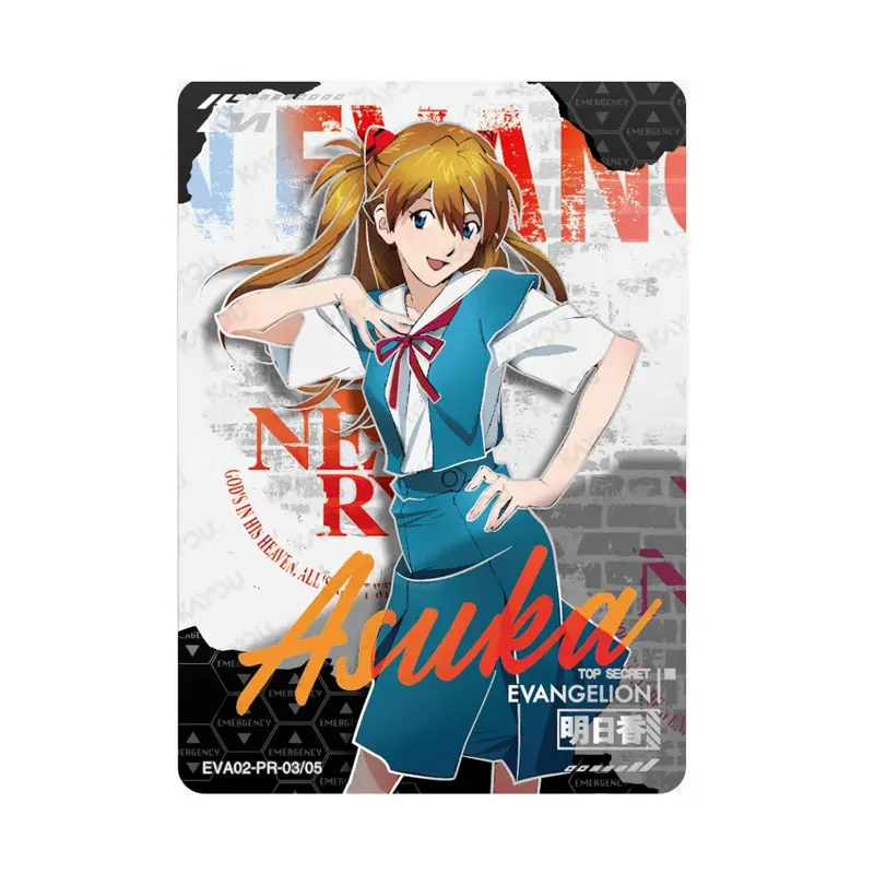 

Коллекционная карточка KAYOU Neon Genesis Evangelion Series 2/Series 1 PR(001-005)/BR(001-006) — Оригинальная аниме-карточка EVA, полный набор из одной карточки.