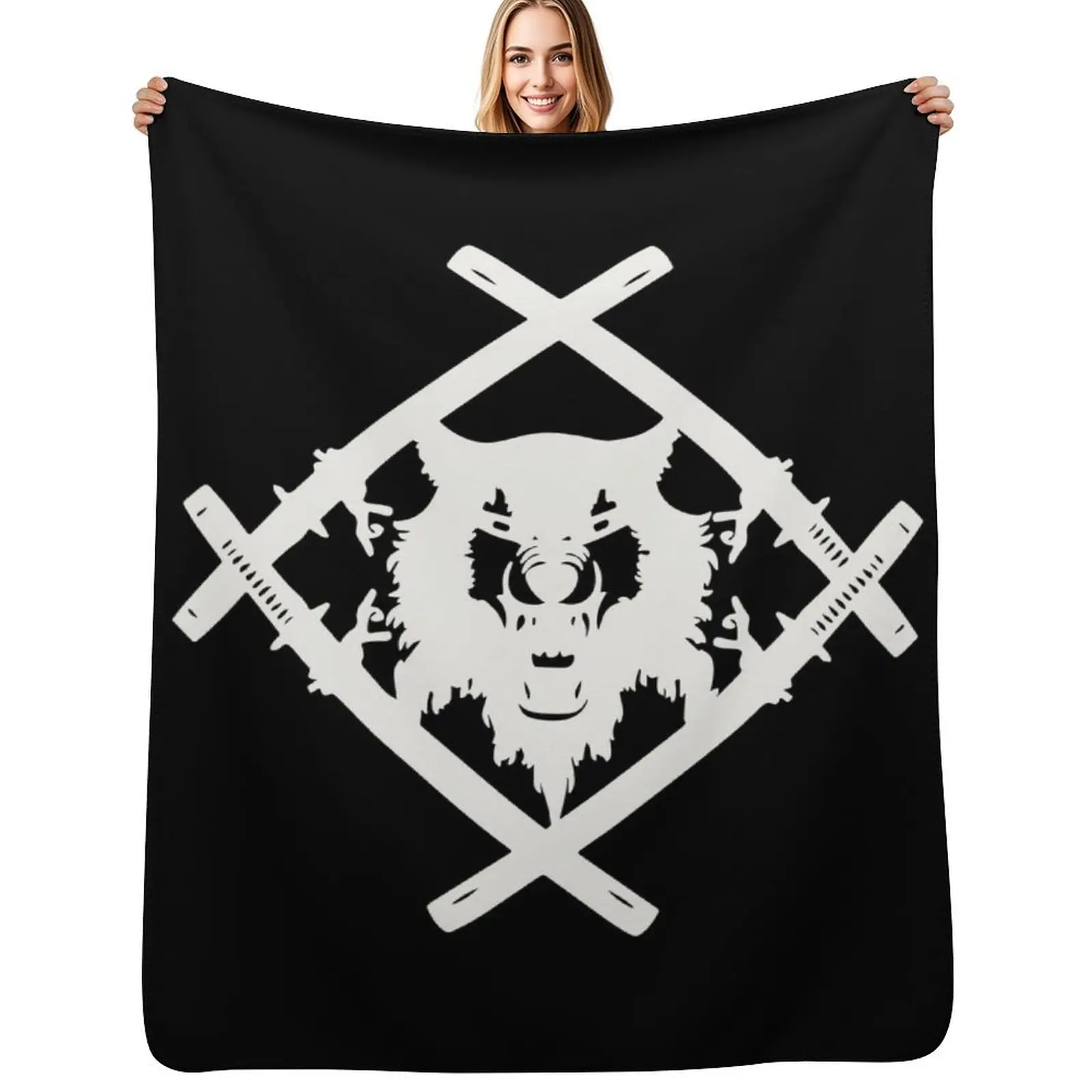 

Xavier Wulf Merch Xavier Wulf Logo Throw Blanket Fluffy Cozy Throw Blanket for Home Decor