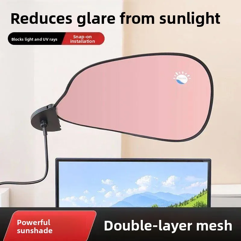 Portable Office Computer Light Blocking Tool Adjustable Display Monitor Blindfold Eye Protection Light Blocking Board