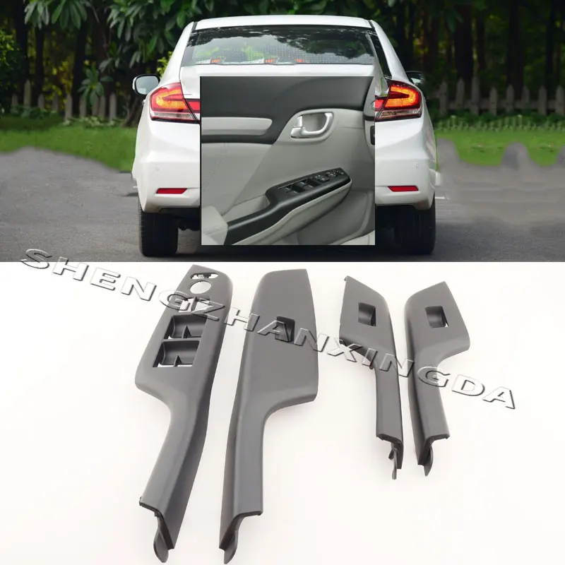 

Suitable for Honda Civic Car Armrest Glass Lift Switch Panel Window Frame 2012, 2013, 2014, 2015 Accessories 83792-Tt0-T01Zb