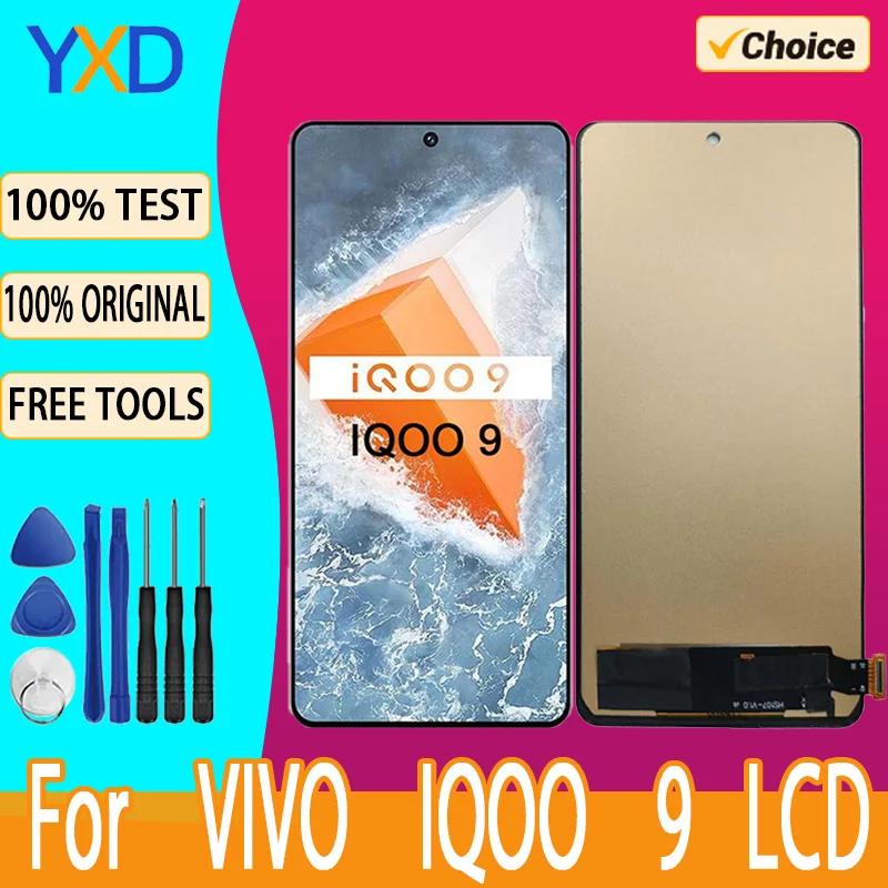 OLED Display For VIVO IQOO 9 OLED Display Touch Screen Digitizer Assembly For VIVO IQOO 9 OLED Screen Replacement