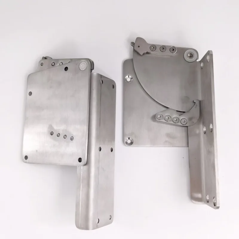 Upper flap hardware support accessories, multi-functional dining table bar invisible upturn hinge