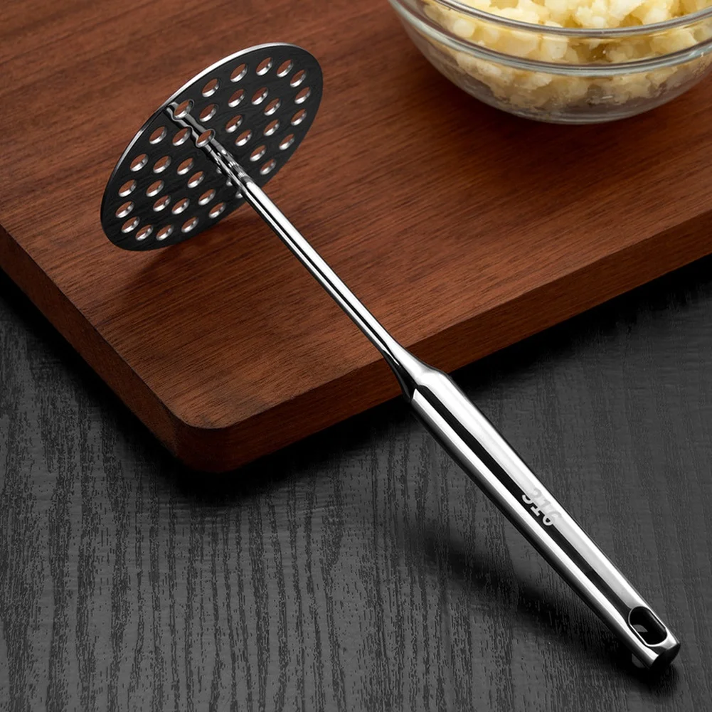 Practical Manual 316 Stainless Steel Food Press Smasher Easy Mash Tool For Beans Avocado Soft Fruits Household Kitchen Utensil