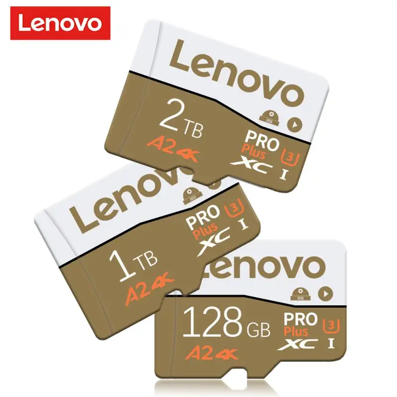 Lenovo vysoký rychlost mikro TF SD karta 256GB 128GB 64GB TF blesk paměť karta 1TB 2TB jízda rekordér camere cartão de memória 128GB