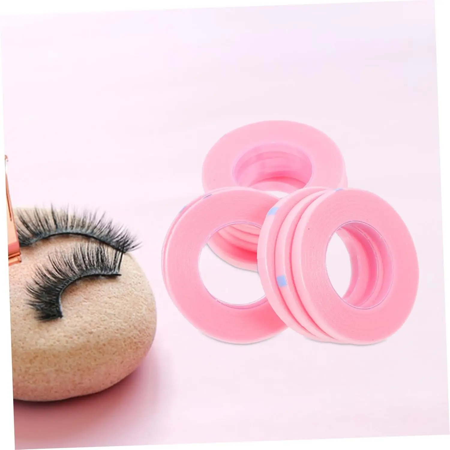 10롤 속눈썹 연장 테이프 속눈썹 연장 키트 여성용 눈꺼풀 리프터, 속눈썹 연장 도구, 웨딩 크리스마스 선물