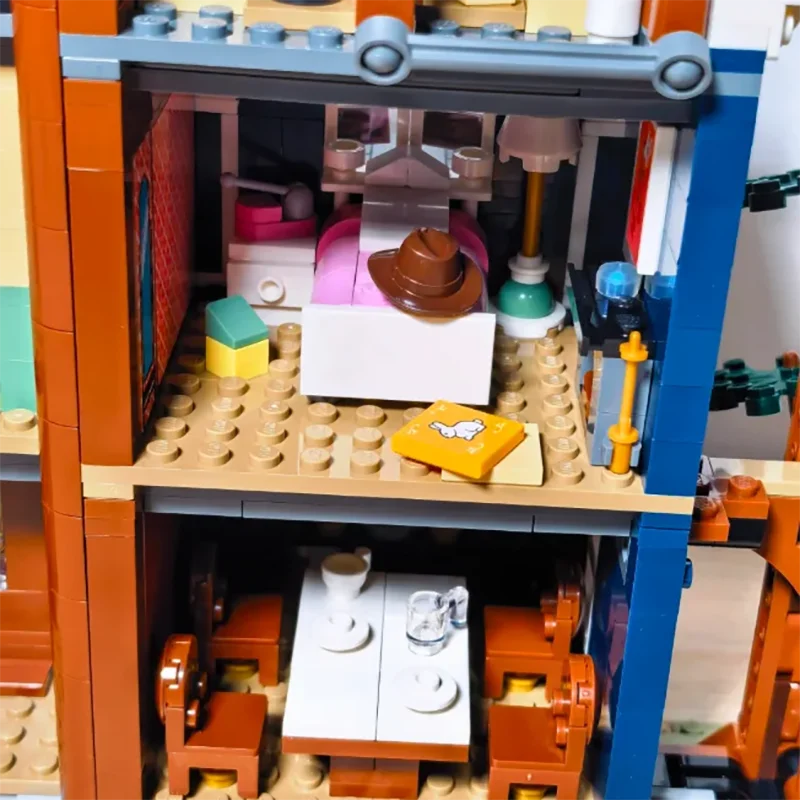 2026 NOVO MOC Ideas Série de TV Científica Stranger Event Creel House Sets Arquitetura Urbana 11370 Blocos de Construção Brinquedos Infantis Presente