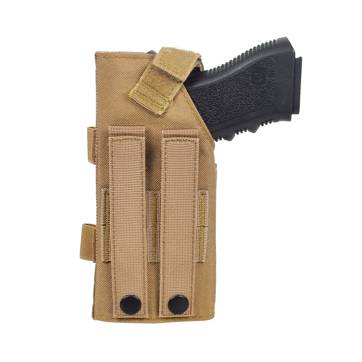 Tactical Glock 17 19 22 23 31 32 34 35 Nylon Gun Holster Molle Modular Belt Pistol Holster For Right Handed Shooters M9 1911