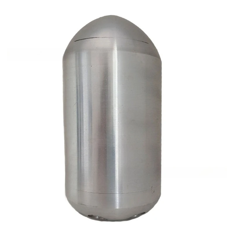Aluminum Floating Sewer Nozzle, High Pressure Drain Cleaner Nozzle with Ceramic Nozzle for Sludge Removal