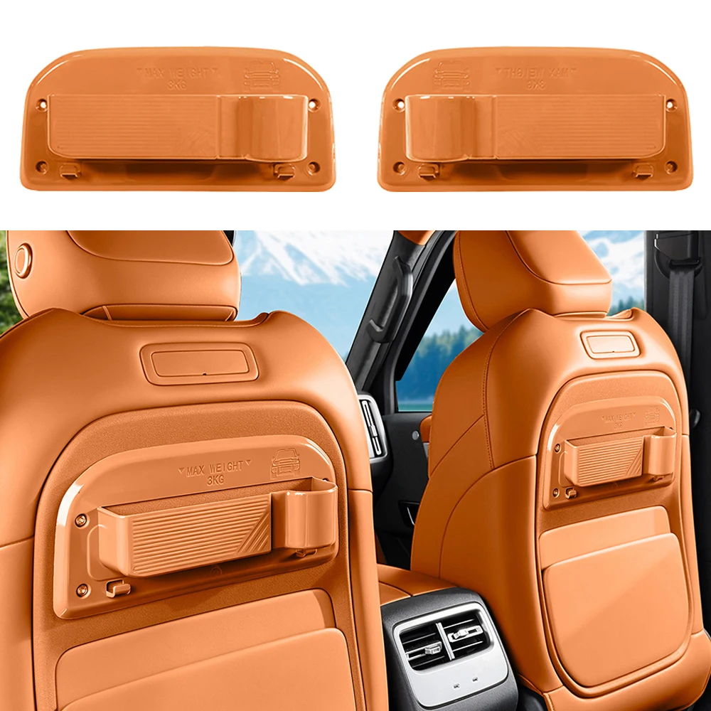 

Car Seat Back Storage Box Water Cup Bracket Phone Stand Interior Storage Organizer Modified Accessories Fit for Chery iCAR V27