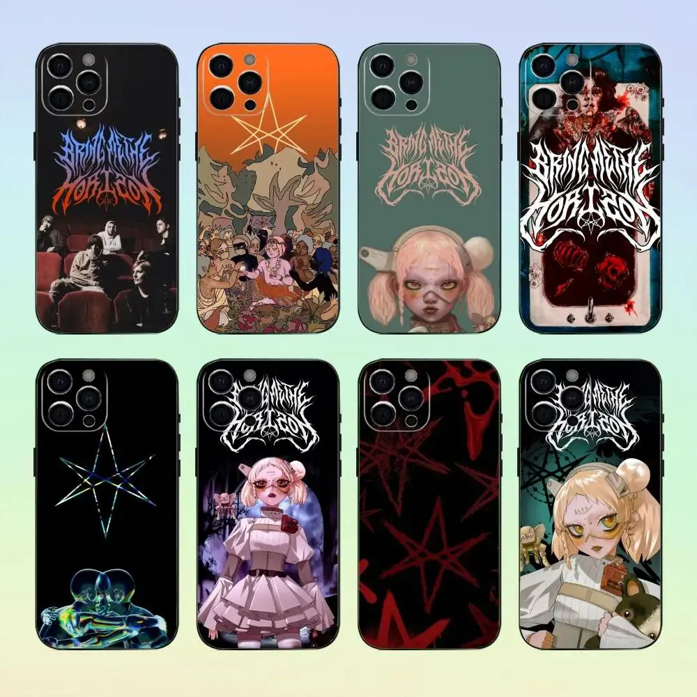 

Bring Me The Bmth H-HorizonS Phone Case For iPhone 17, 16,15,14,13,12,11, Others Soft Silicone Black Cover