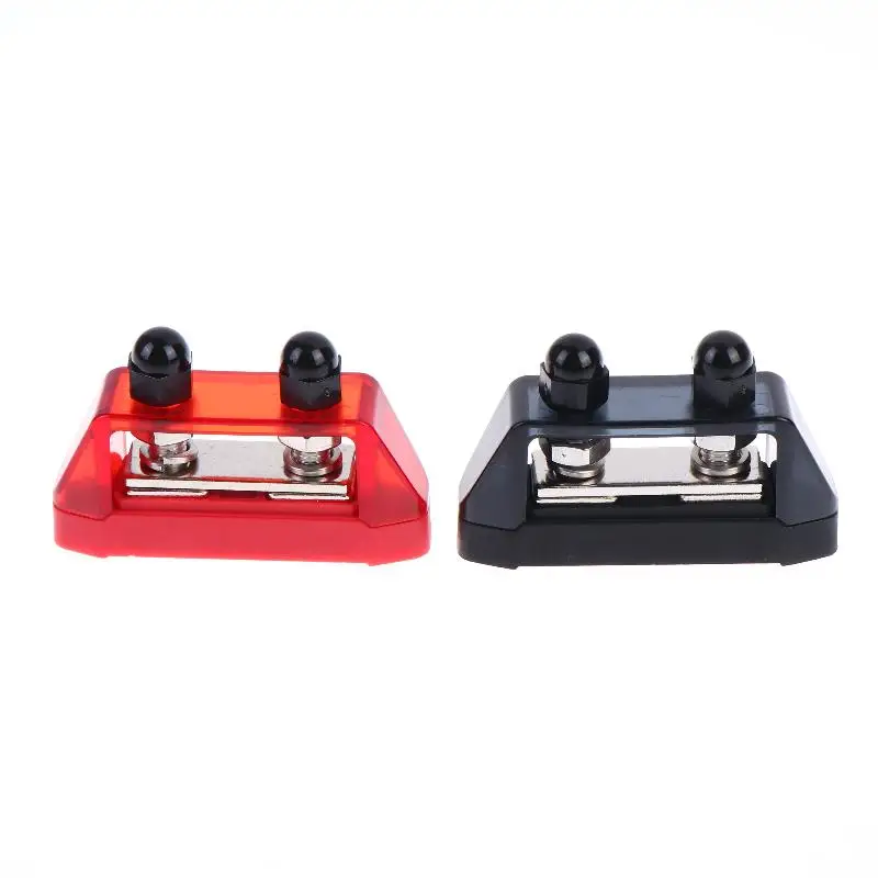 M8 M10 Busbar Power Distribution Panel with Dual Stud Battery Terminal Connector for Inverter System Car Marine Solar