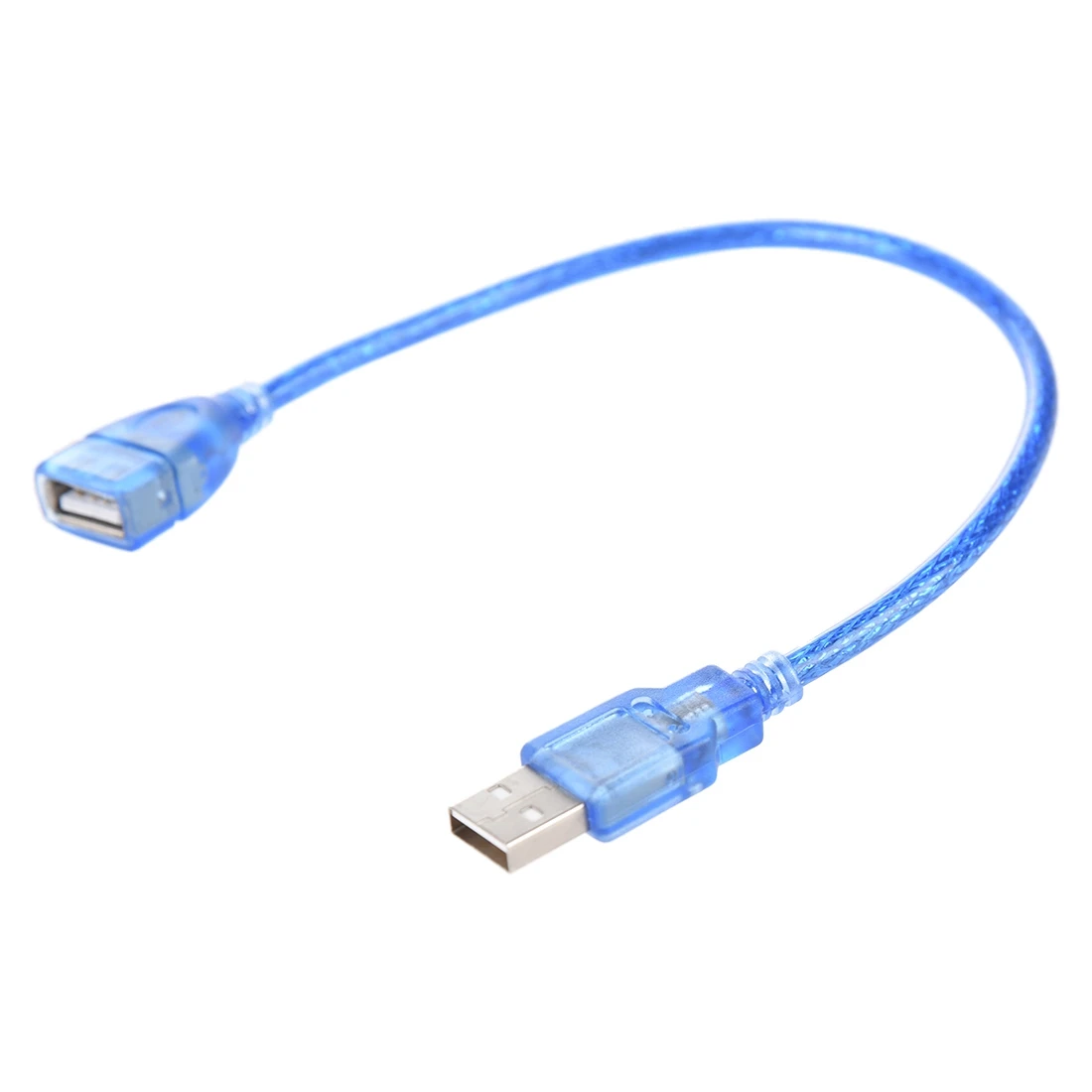 Short USB 2.0 A Female to Male Extension Cable