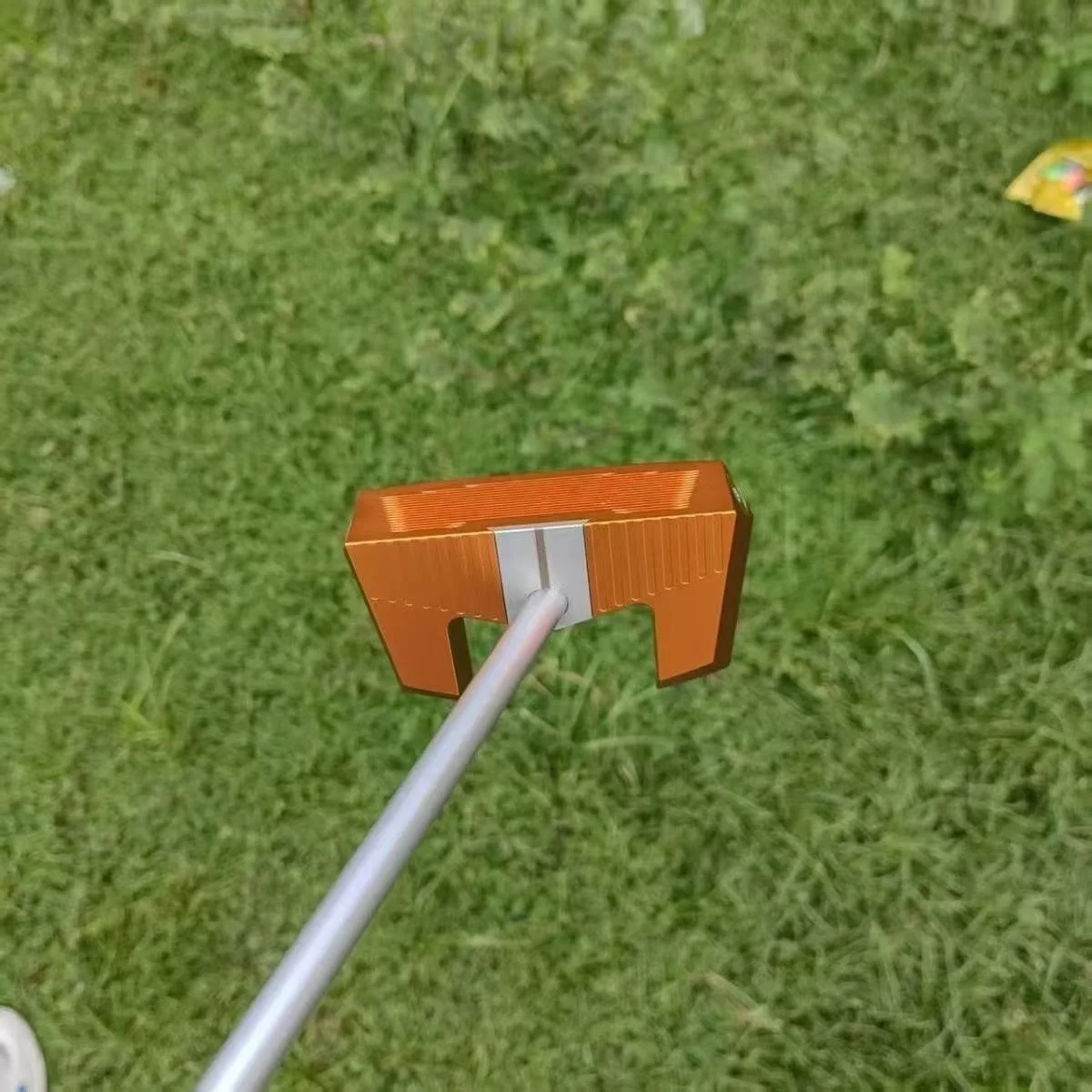 Golf Men's Automatic Balance Putter Right Handed with Horn Face Back Big Black Bull Putter and Golf Bag Accessory view 4