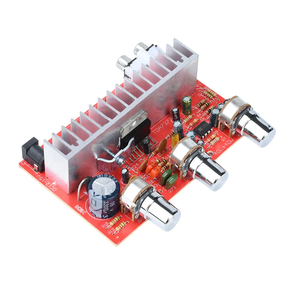 Placa amplificadora estéreo para carro, placa amplificadora de canal duplo, alto-falante para carro 40w + 40w, decodificador sem perdas, módulo de música estéreo