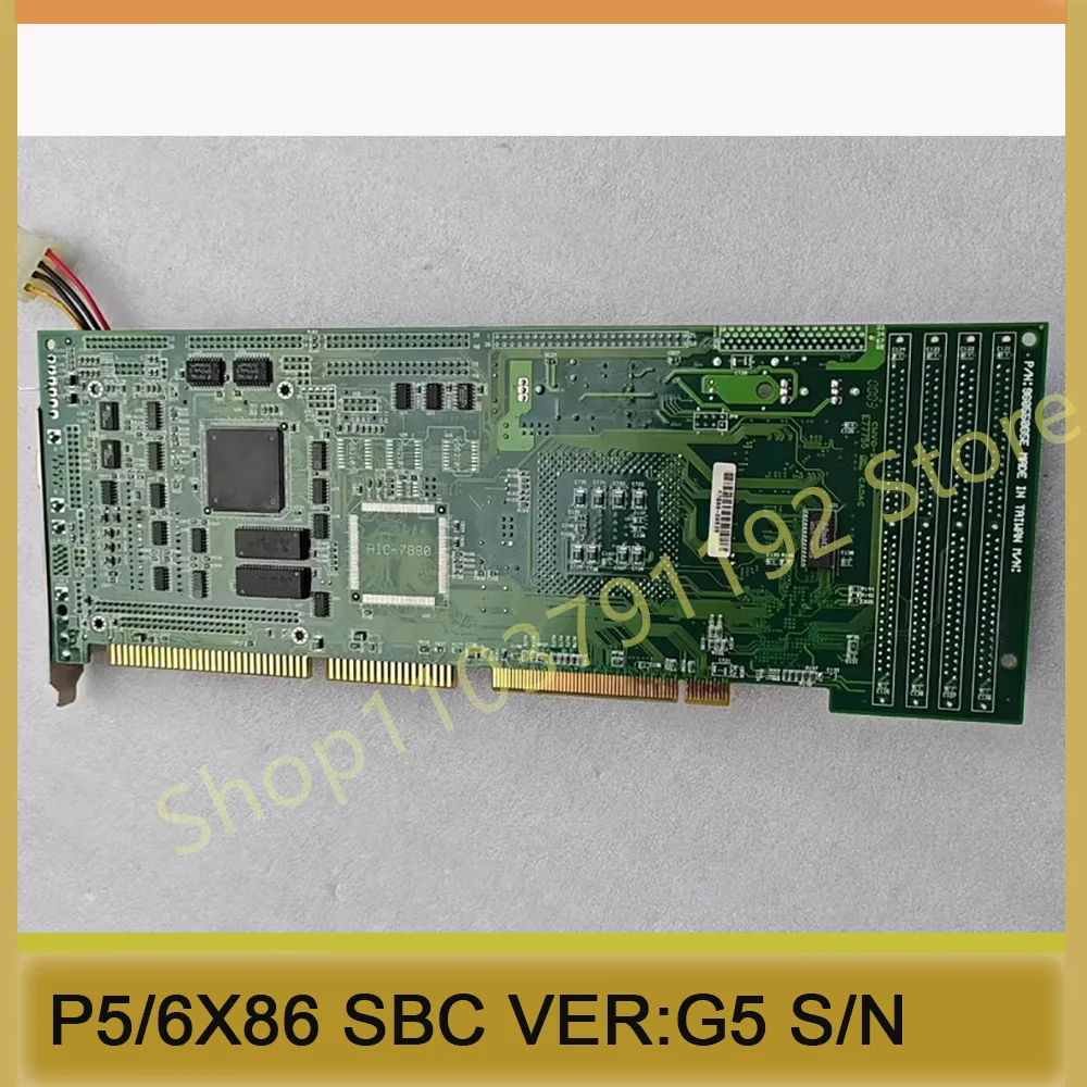 

Материнская плата промышленного компьютера P5/6X86 SBC VER:G5 S/N