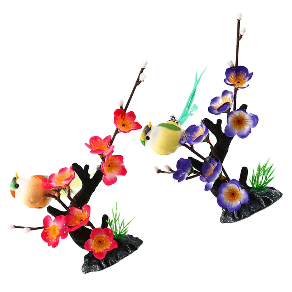 

2pcs Plum Blossom Cold Dish Garnish Sushi Decoration Flower for Plate Sashimi Fake nament Flowers Plastic Realistic Shape