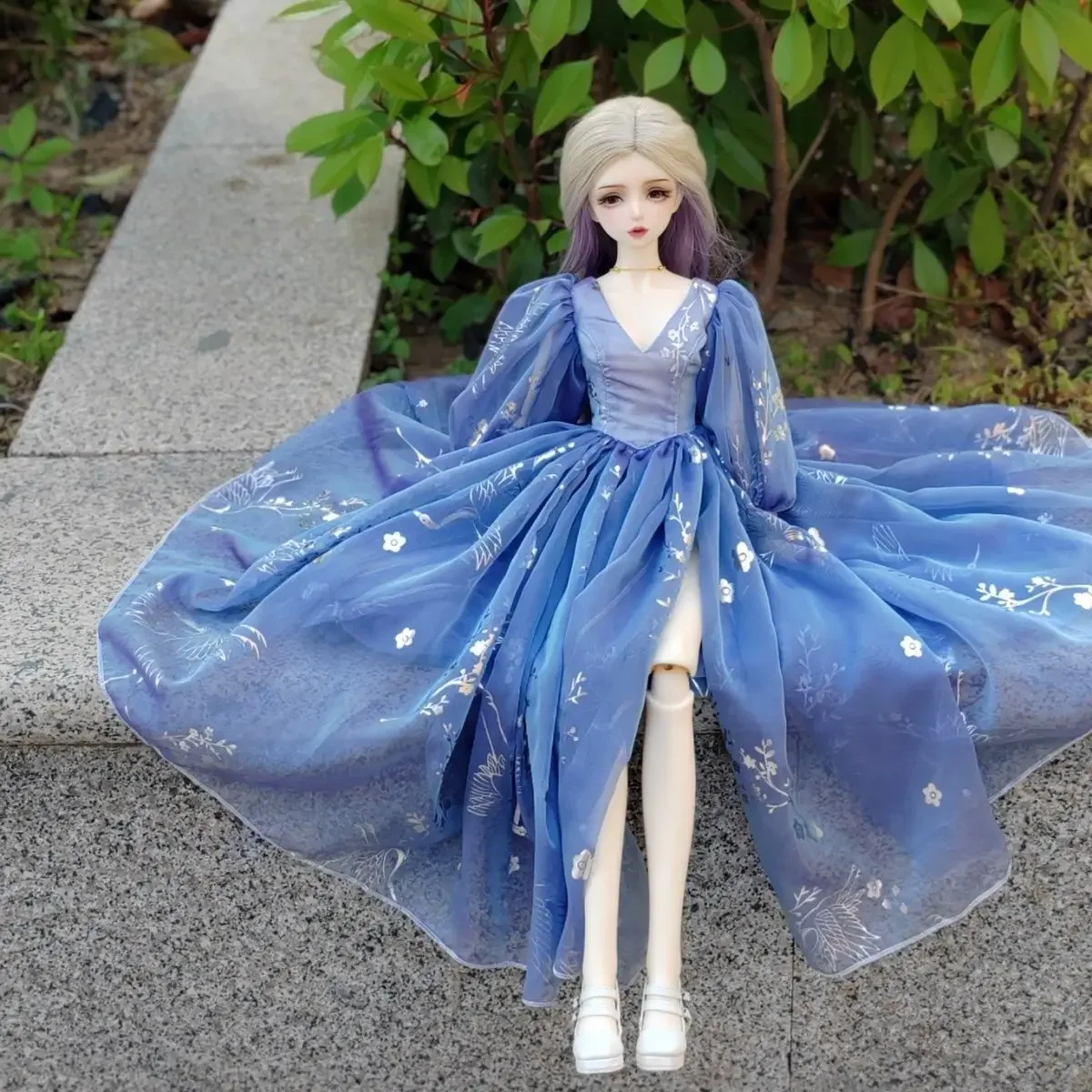 (Dostosowane) 1/3 1/4 Ubranka dla lalek 60/45 cm Bjd Doll Princess Dress Girl Toys Dress Up Play House Doll Akcesoria, bez lalki