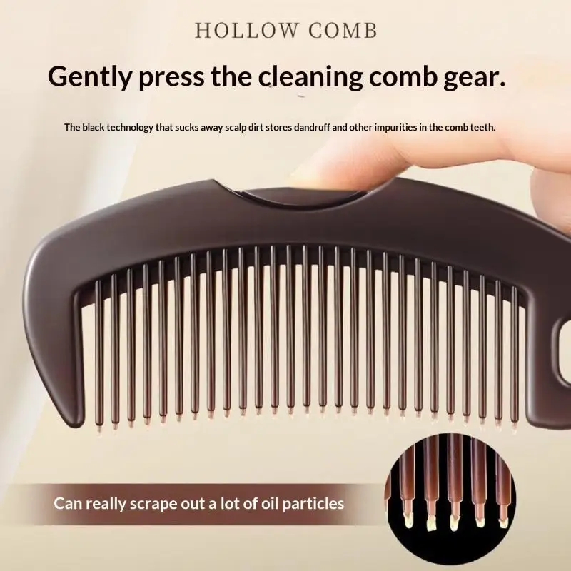 /Kuz/Scalp Massager Comb Anti‑Dandruff Oil Control Scalp Massage Brush Hair Scalp Cleaning Tool For Head Care