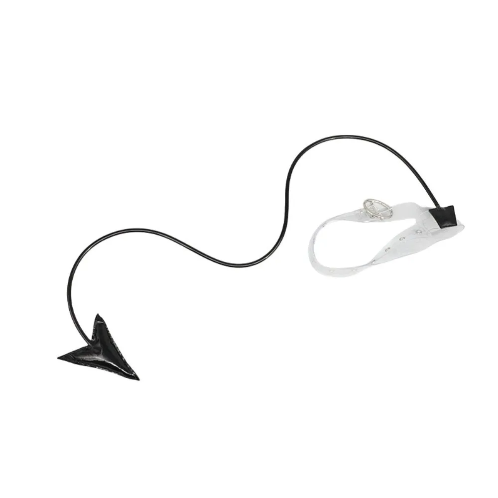 

Casual Bentable Halloween Costume Cosplay Props DIY 3D Bat Wings Furry Transparent Belt Bat-like Ears Performance Property