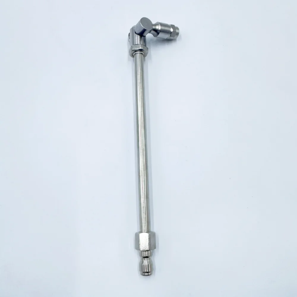 High Performance Rotating Nozzle For Pressure Washer Extension Wand Stainless Steel Cleaning Applicator Tool