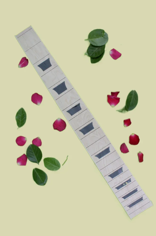

Yinfente Electric Guitar Fretboard Flower Pot Pattern for 22 Fret 24.75 Inch Guitar Neck Replacement No Redius DIY Project