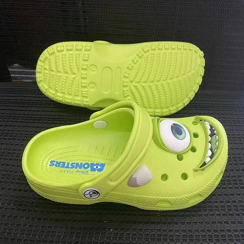 

Детские уличные сандалии «Университет монстров» Майка Вазовски, однотонные водонепроницаемые дышащие тапочки из ЭВА с героями мультфильмов для детского подарка