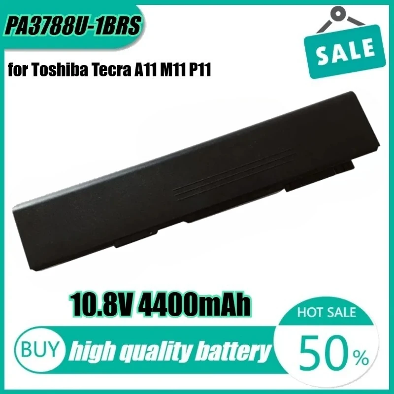 

Новый аккумулятор PA3788U-1BRS 10,8 В 4400 мАч для ноутбука Toshiba Tecra A11 M11 P11 серии PA3786U-1BRS PA3787U-1BRS