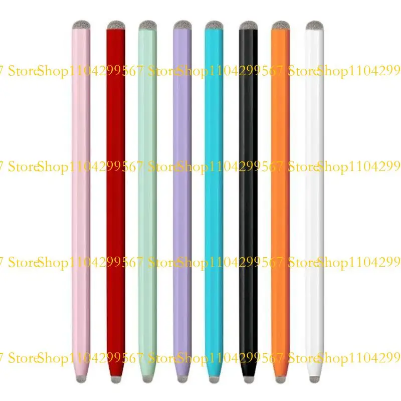 

1pc Smooth Writing Drawing Capacitive Touch Screen Pen 2 In 1 for Smartphone Tablets Drawing Mobile Devices USB Rechargeable