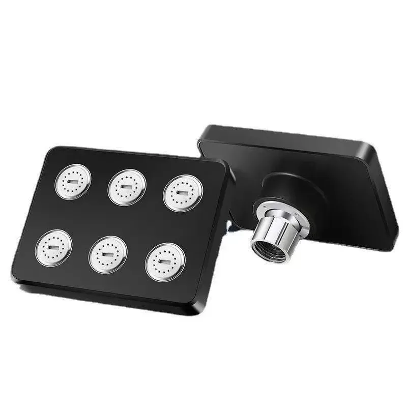 Magic Water Flow Rainfall Shower Head Mini Top Spray Water- Saving Shower Bathroom Accessories High Pressure Rainshower Head
